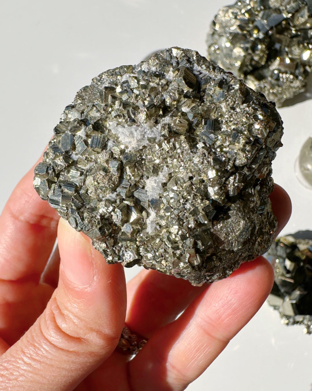 Pyrite Cluster - Baltic Mermaid