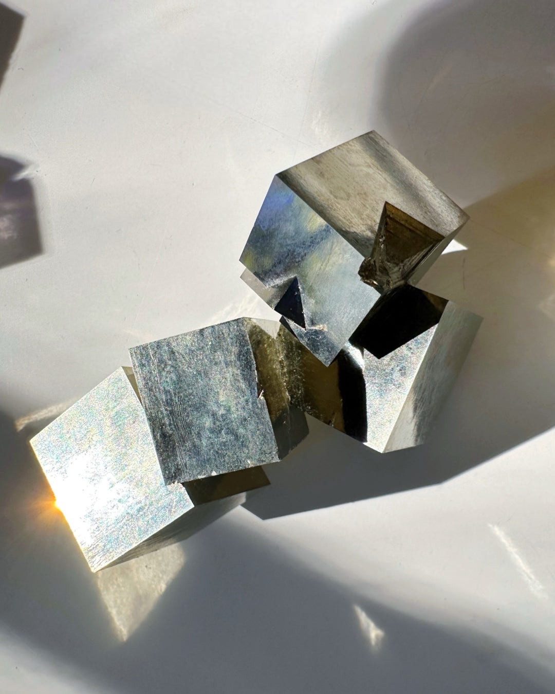 Pyrite Cube Cluster - AAA - Baltic Mermaid