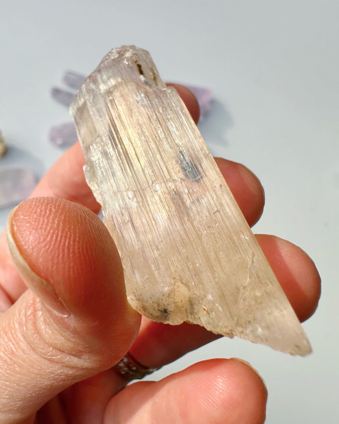 Raw Kunzite - Baltic Mermaid