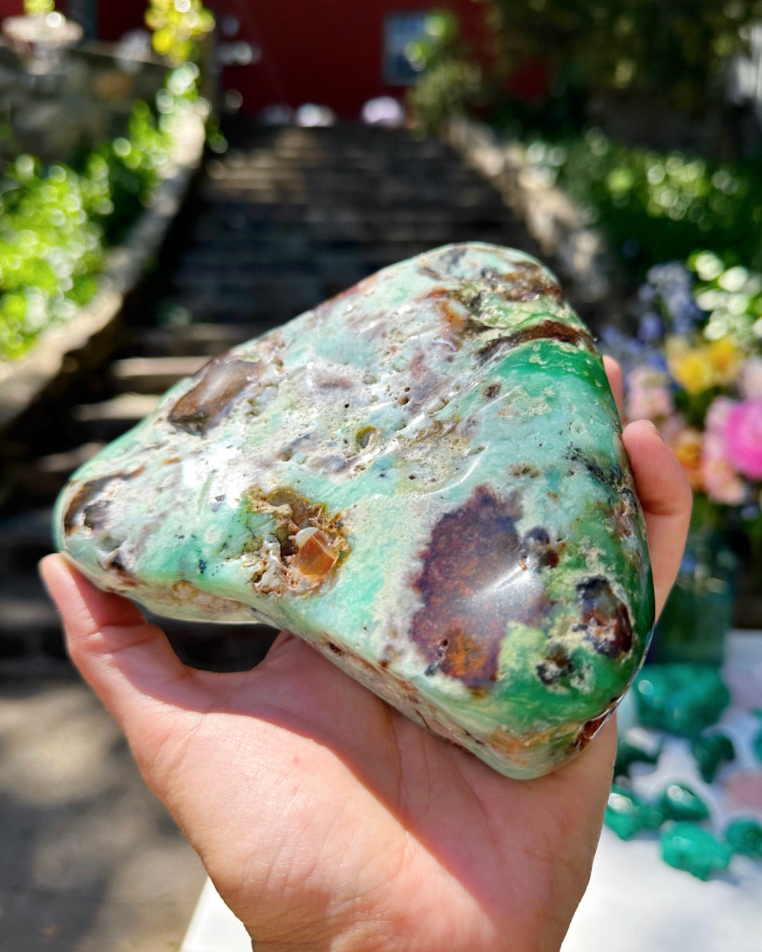 Chrysoprase Freeform - from Australian - Baltic Mermaid