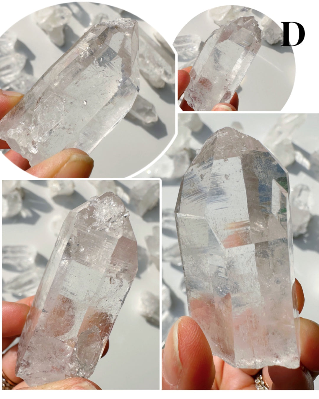 Arkansas Quartz Points - Super Clear - Baltic Mermaid