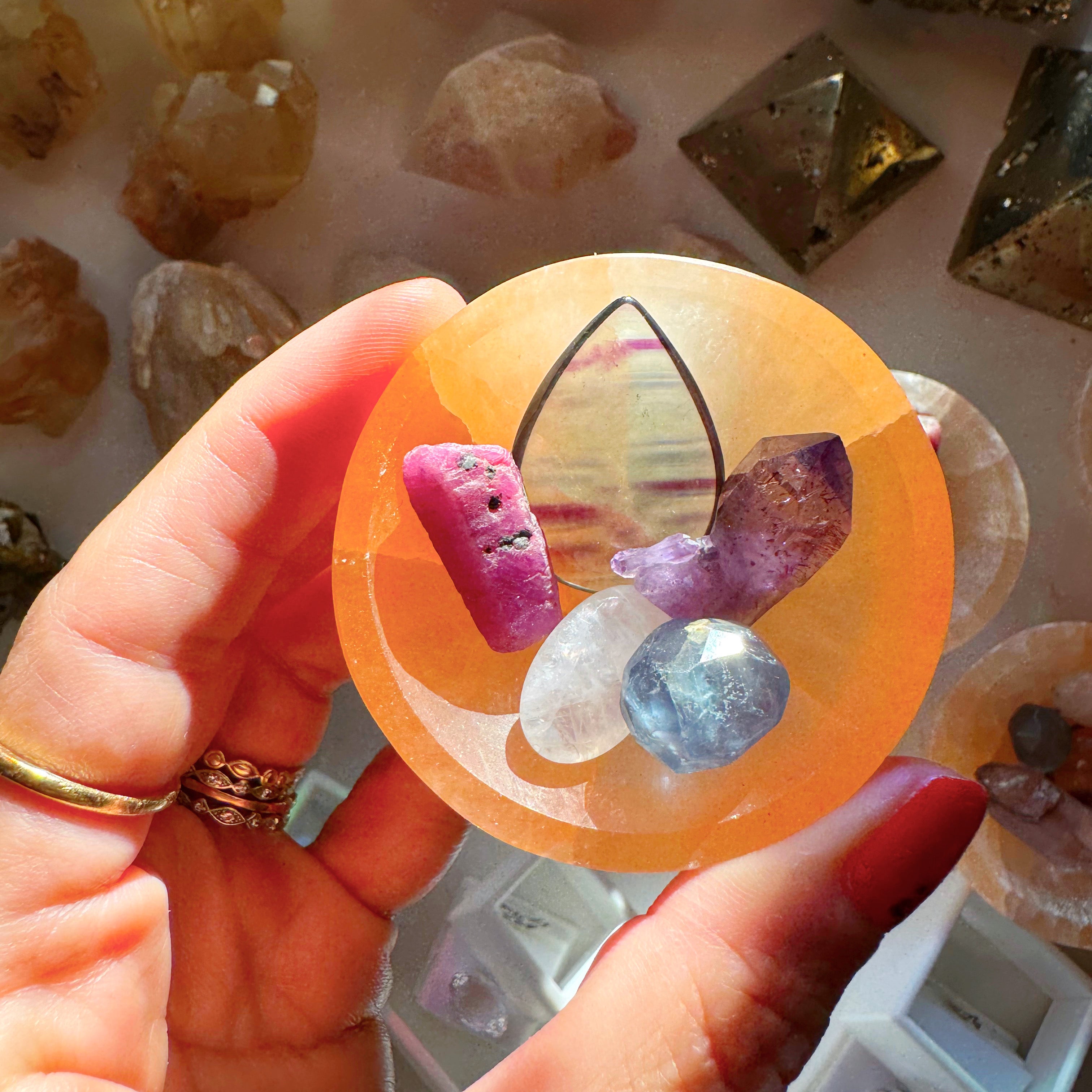 Creative Crystal Energy Gems Set - Baltic Mermaid