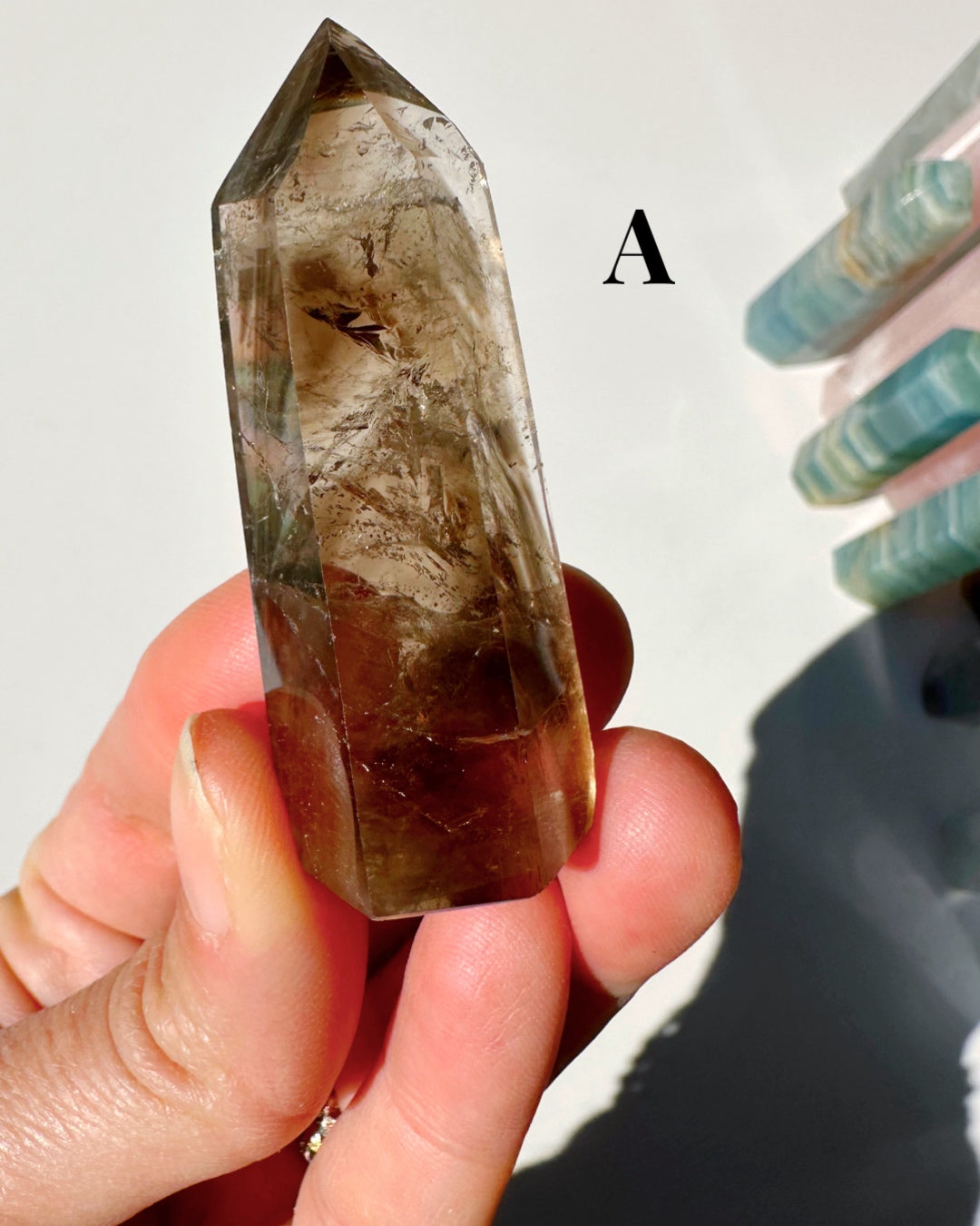 Smoky Quartz Towers - Small - Baltic Mermaid