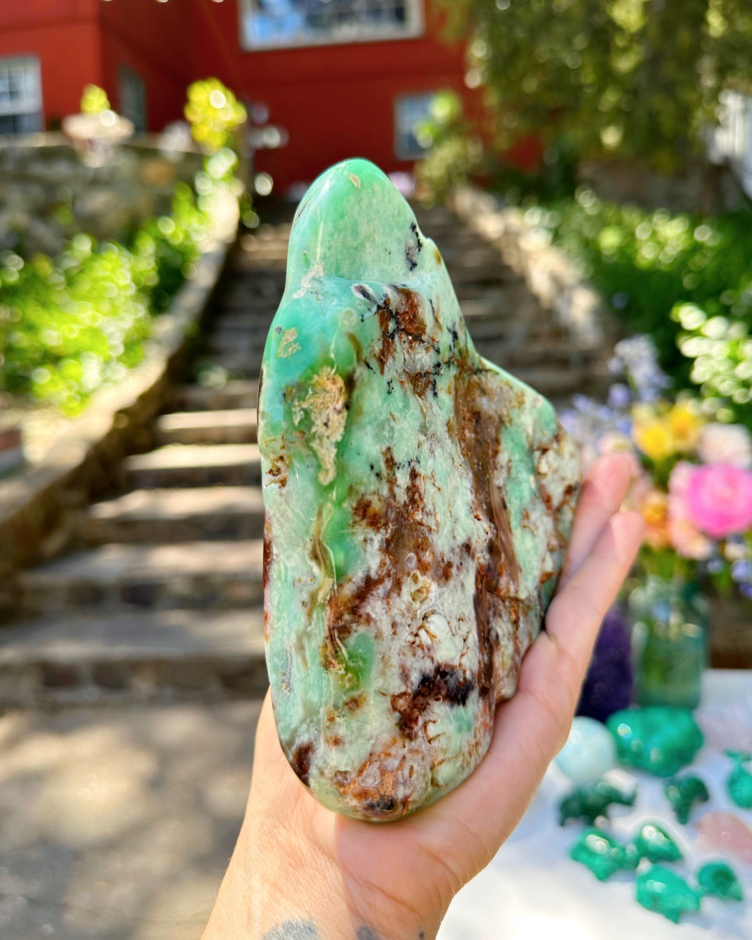 Chrysoprase Freeform - from Australian - Baltic Mermaid