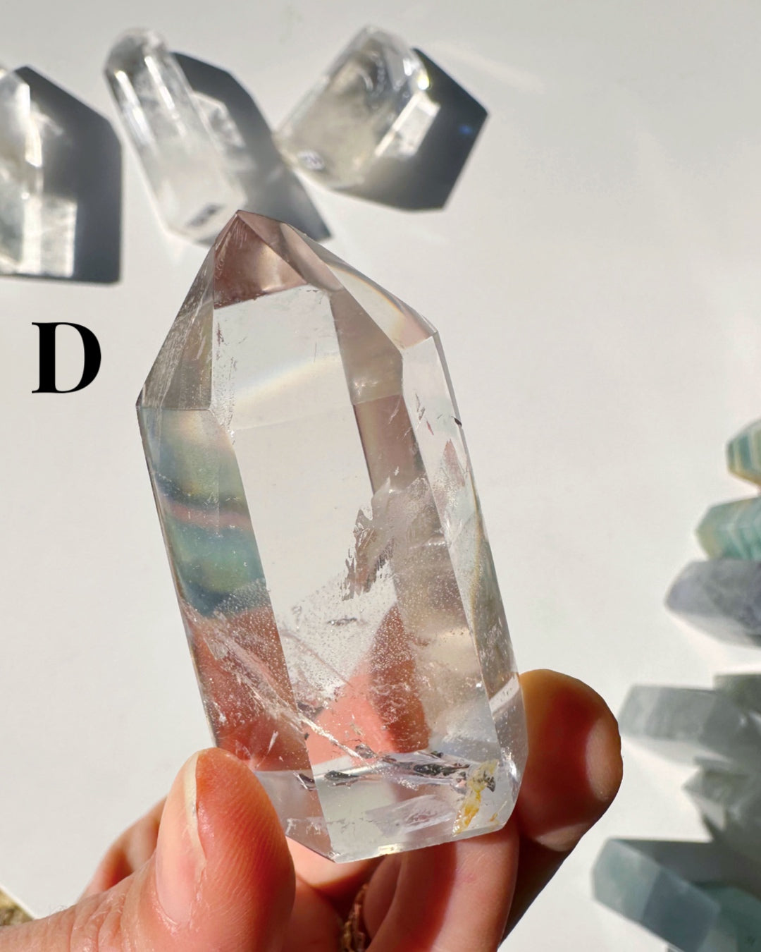 Clear Quartz Towers - Small - Baltic Mermaid