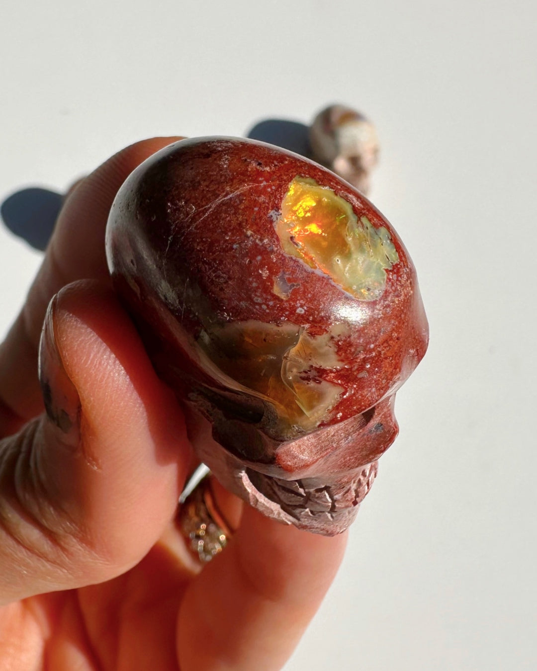 Cantera Opal Skull - Baltic Mermaid