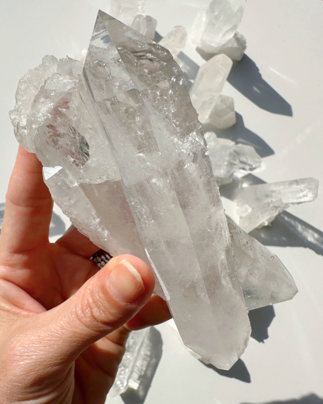 Arkansas Quartz Cluster - Baltic Mermaid