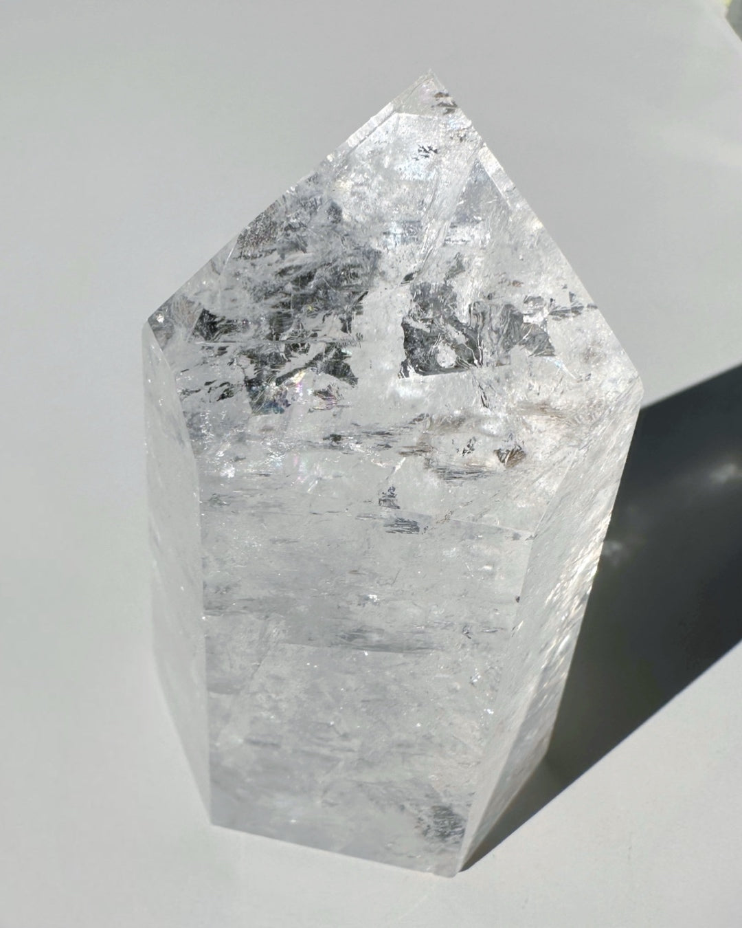 Clear Quartz Tower - Baltic Mermaid