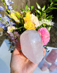 Rose Quartz Freeform - C - Baltic Mermaid