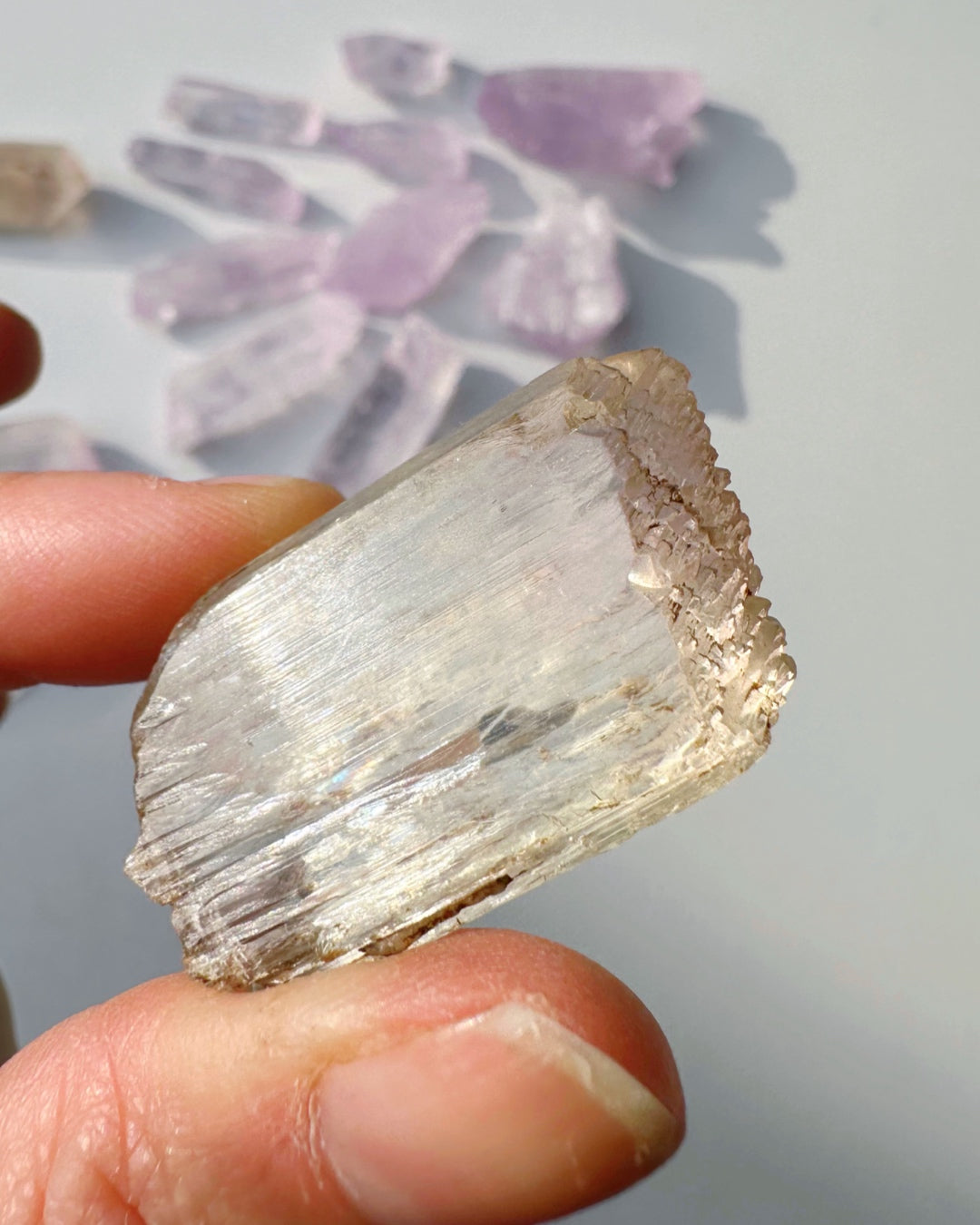 Raw Kunzite - Baltic Mermaid