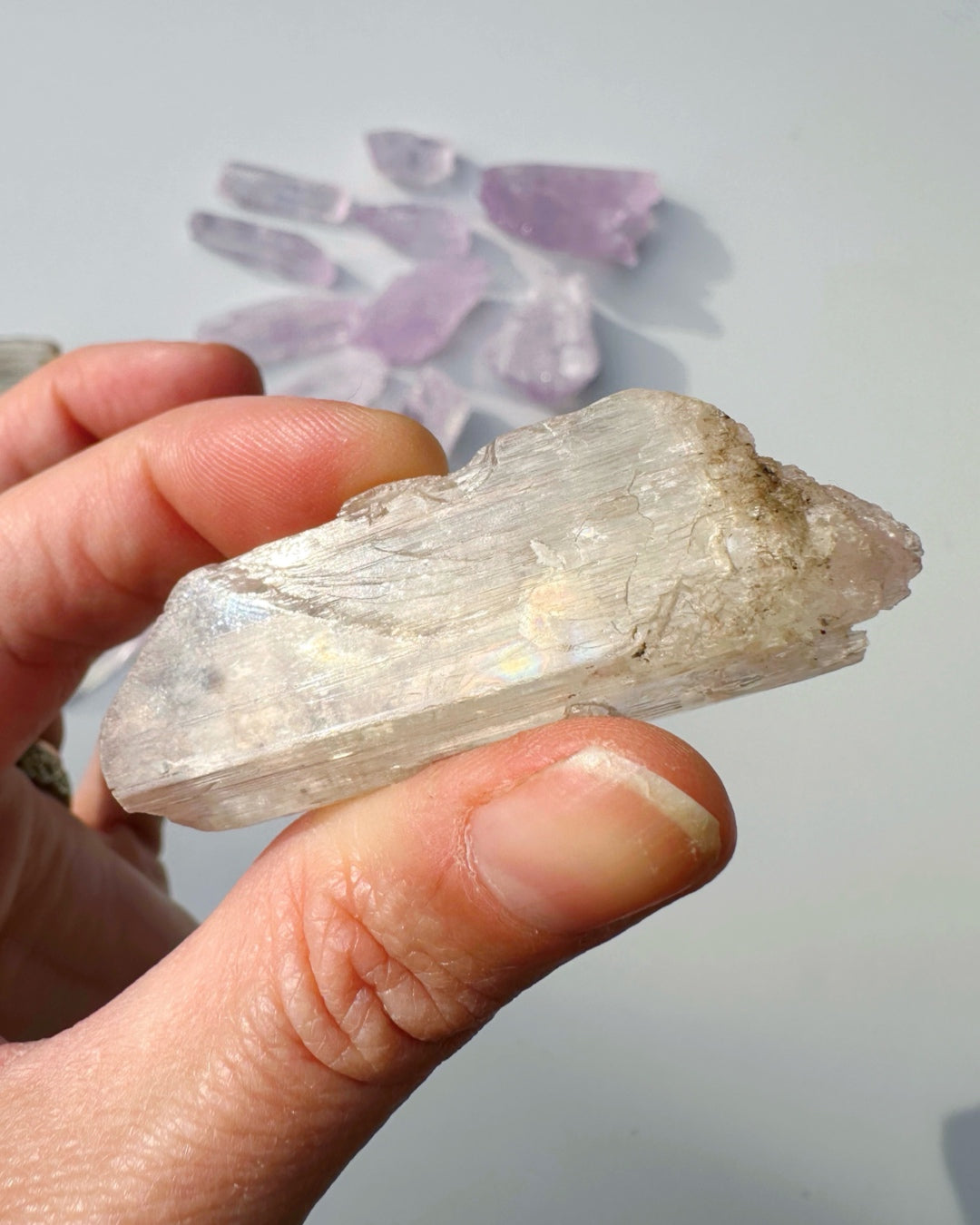 Raw Kunzite - Baltic Mermaid
