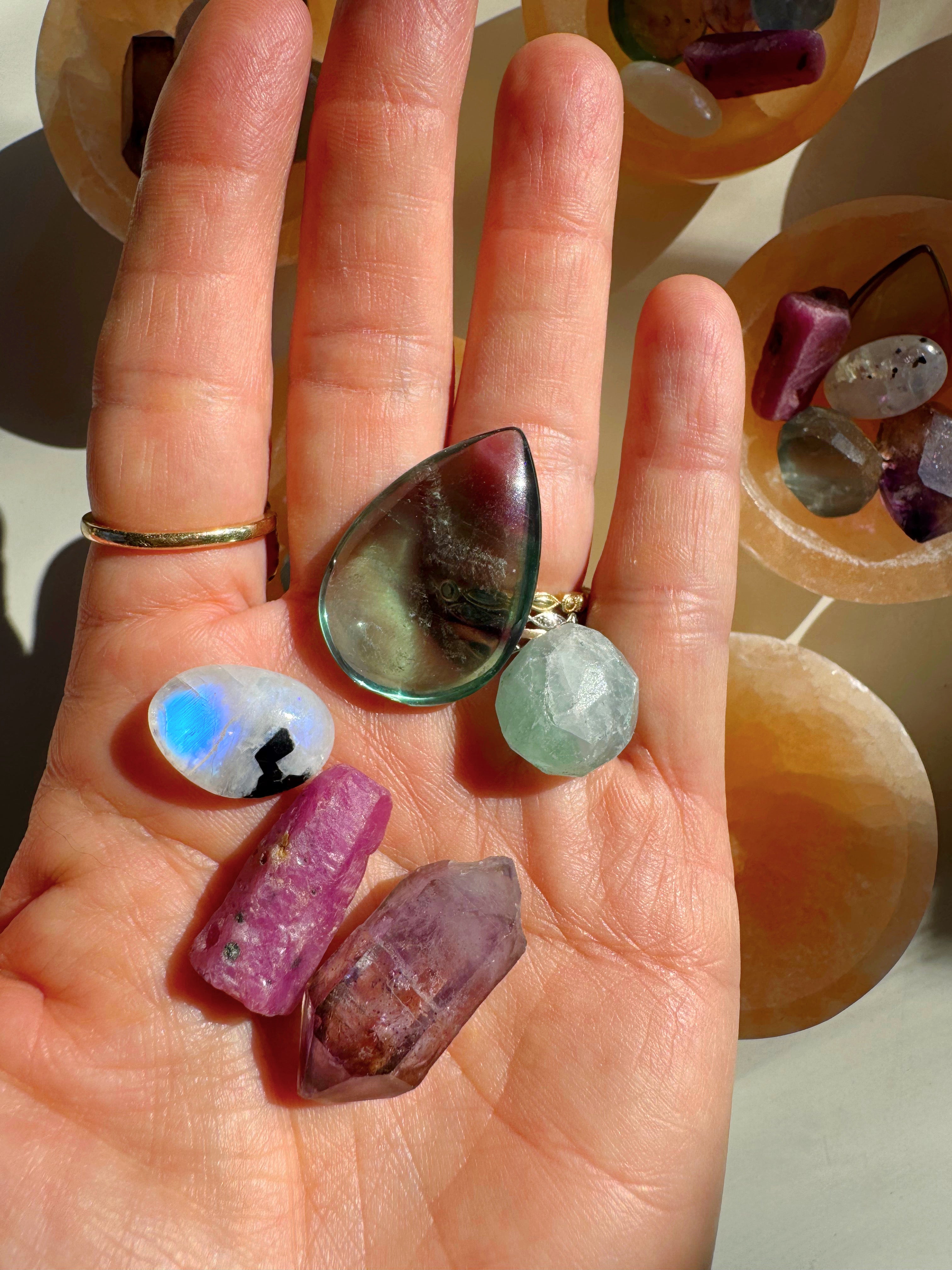Creative Crystal Energy Gems Set - Baltic Mermaid