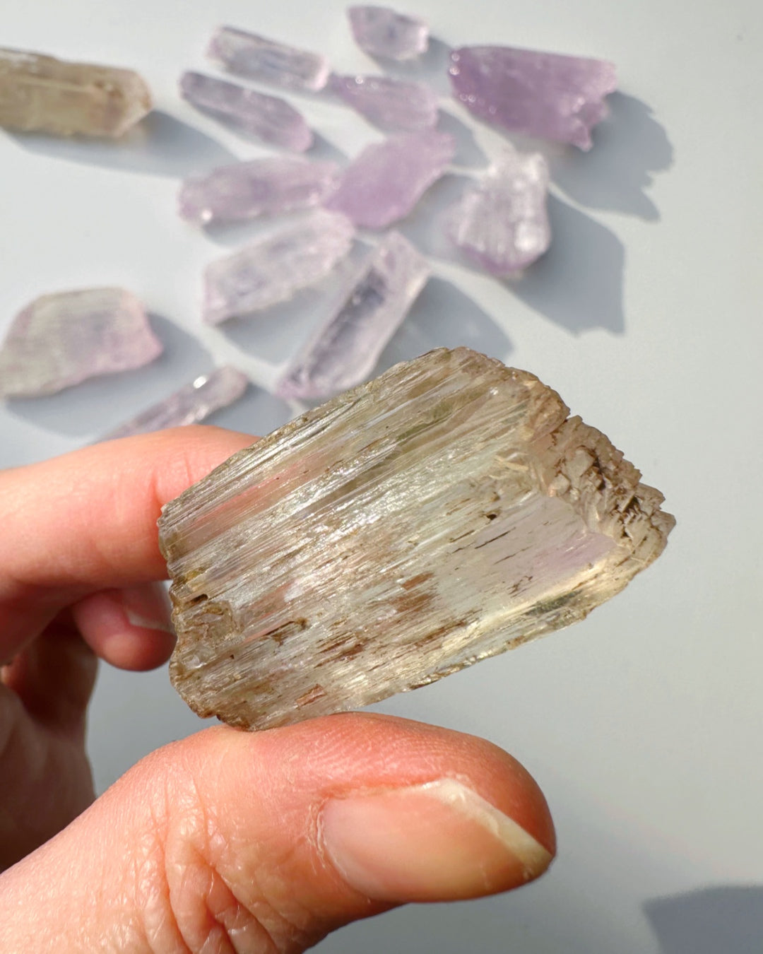 Raw Kunzite - Baltic Mermaid
