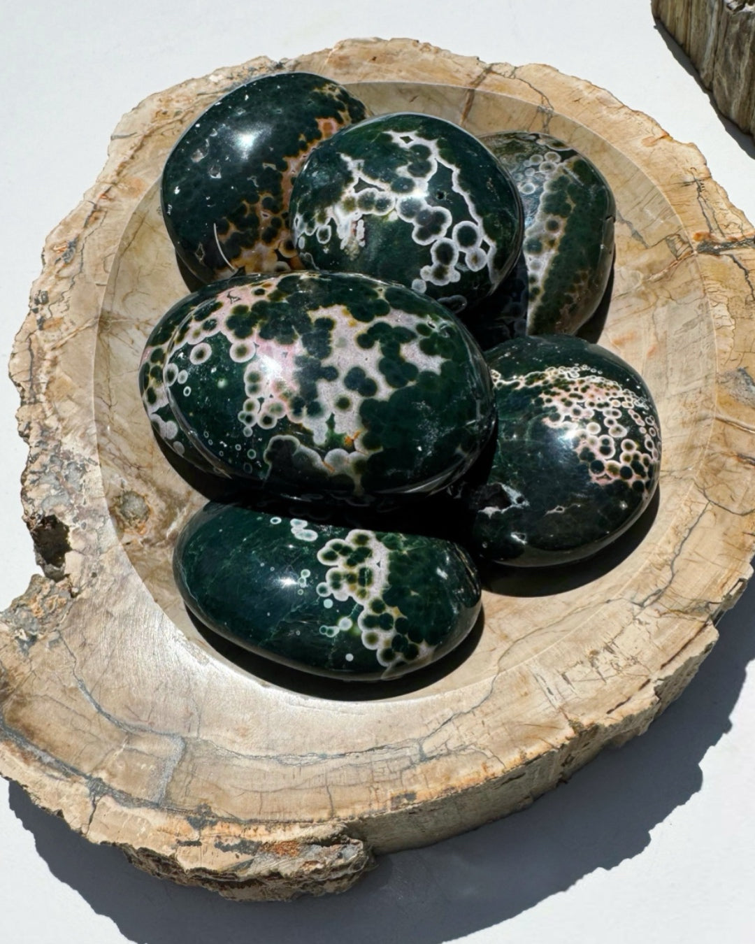 Ocean Jasper Palm Stones - Baltic Mermaid
