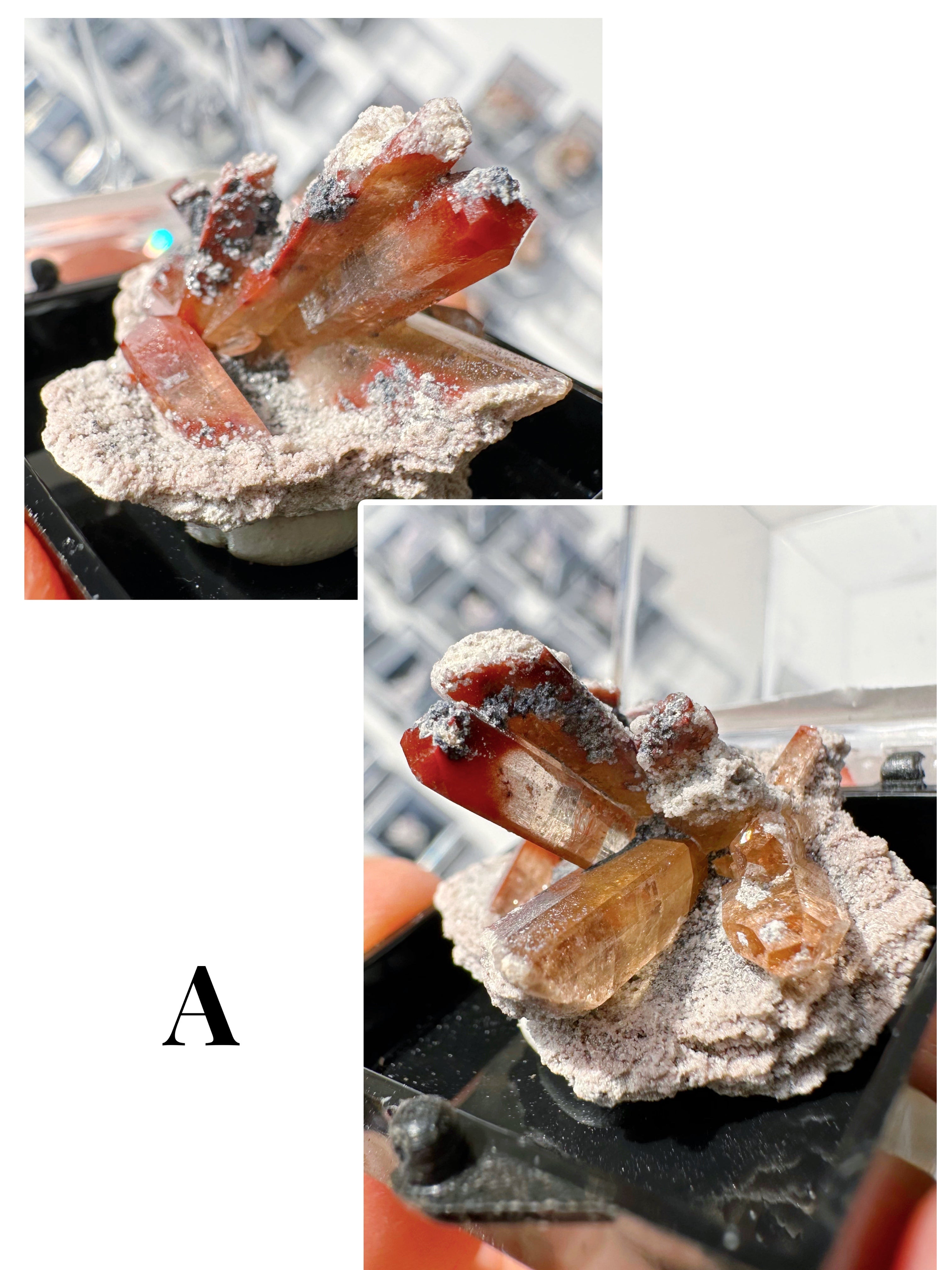 Natural Topaz Thumbnails in a Perky Box - from Zacatecas, Mexico - Baltic Mermaid