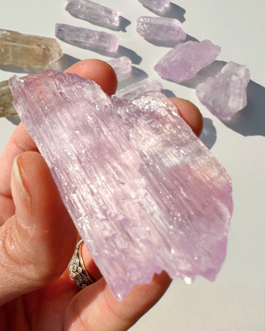 Raw Kunzite - Baltic Mermaid