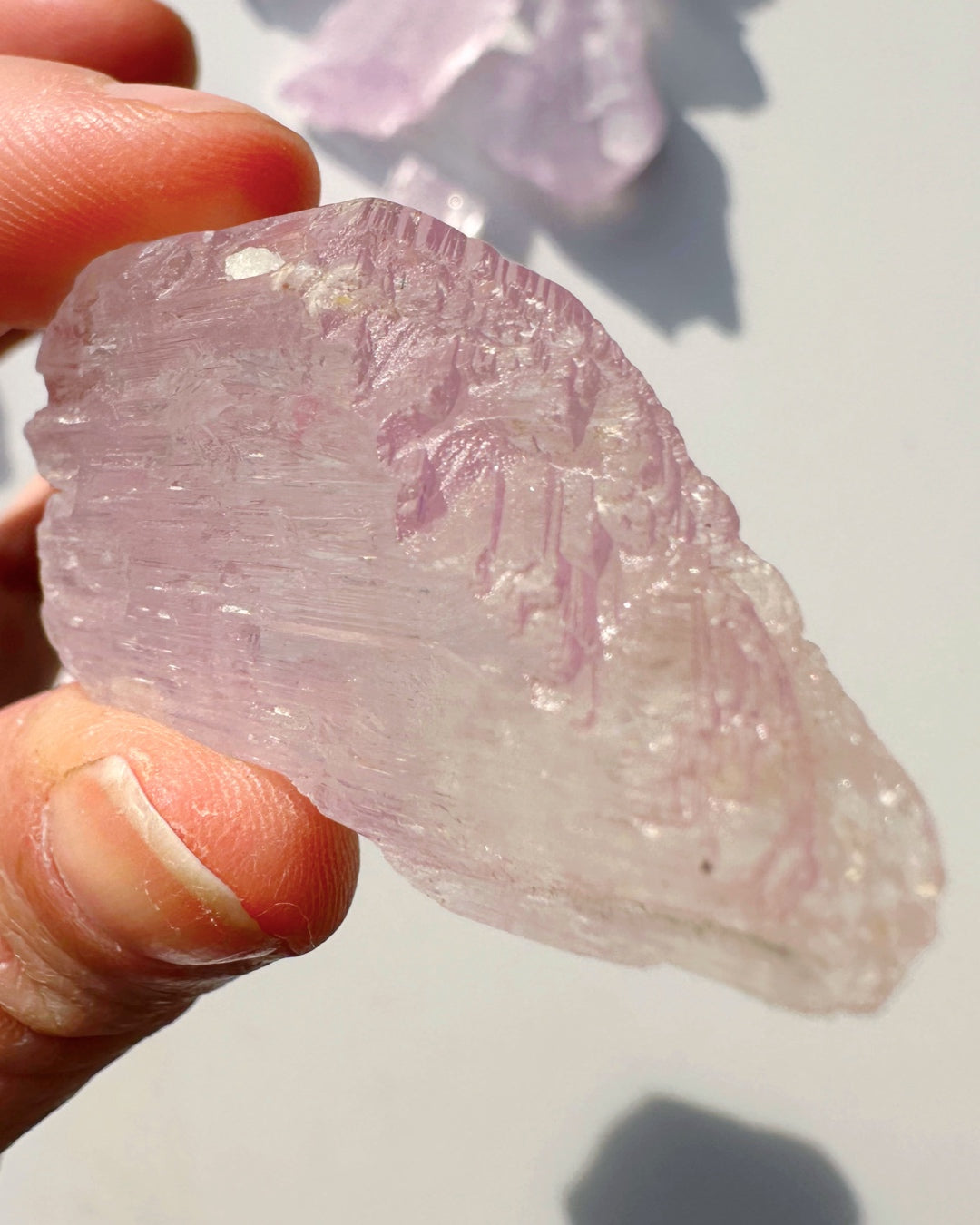 Raw Kunzite - Baltic Mermaid