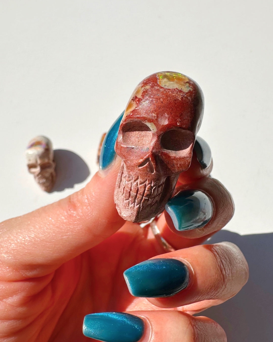 Cantera Opal Skull - Baltic Mermaid