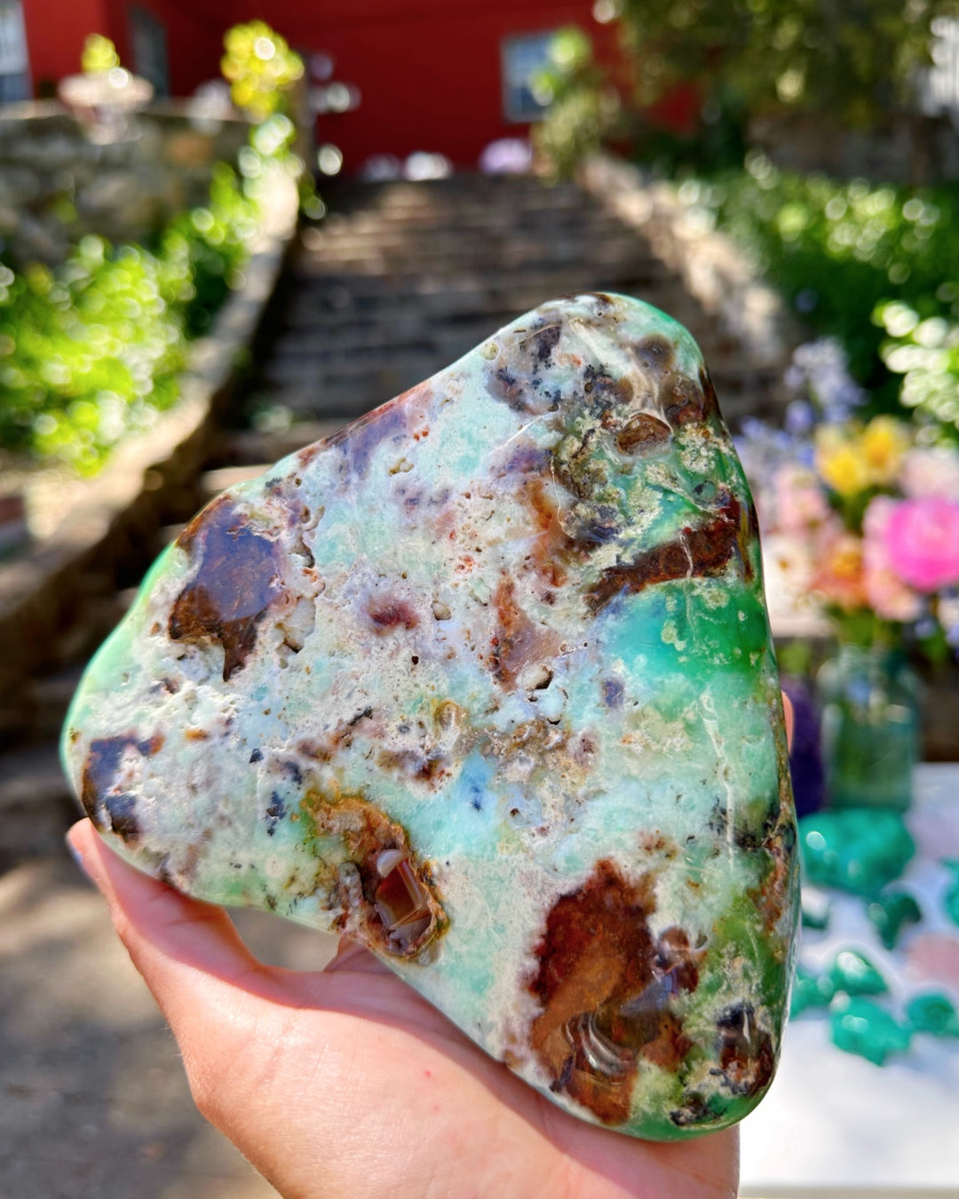Chrysoprase Freeform - from Australian - Baltic Mermaid