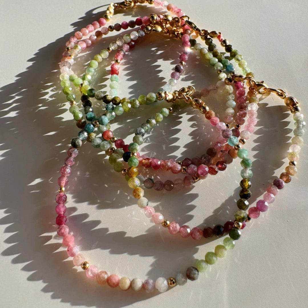 “Little Sweetie” - Multi Tourmaline Candy Bracelet - Baltic Mermaid
