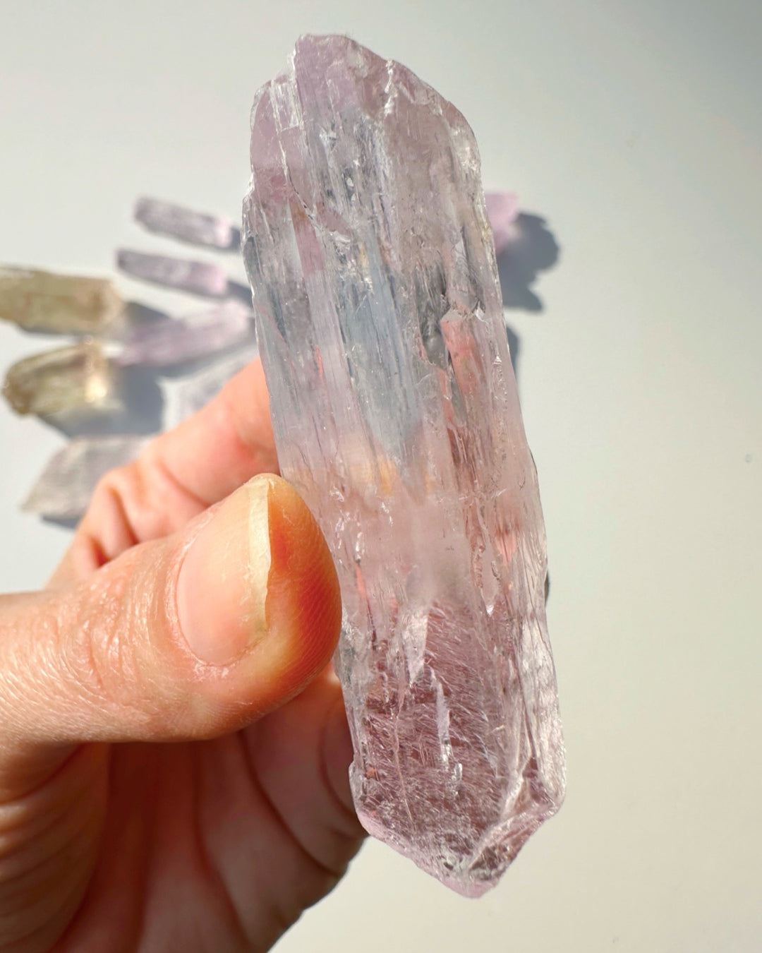 Raw Kunzite - Baltic Mermaid