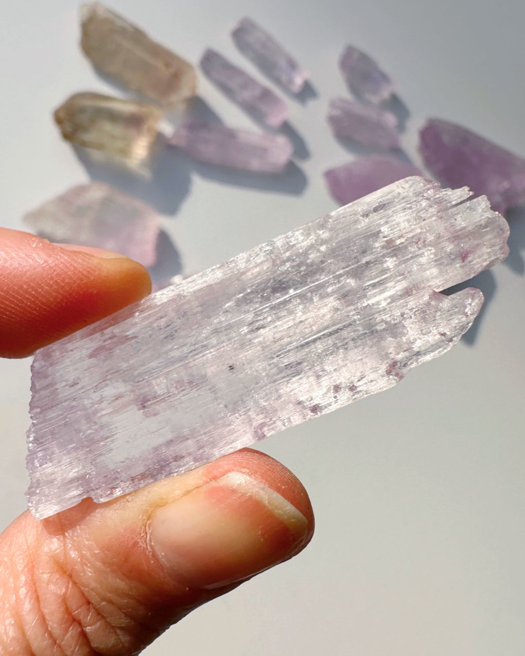 Raw Kunzite - Baltic Mermaid