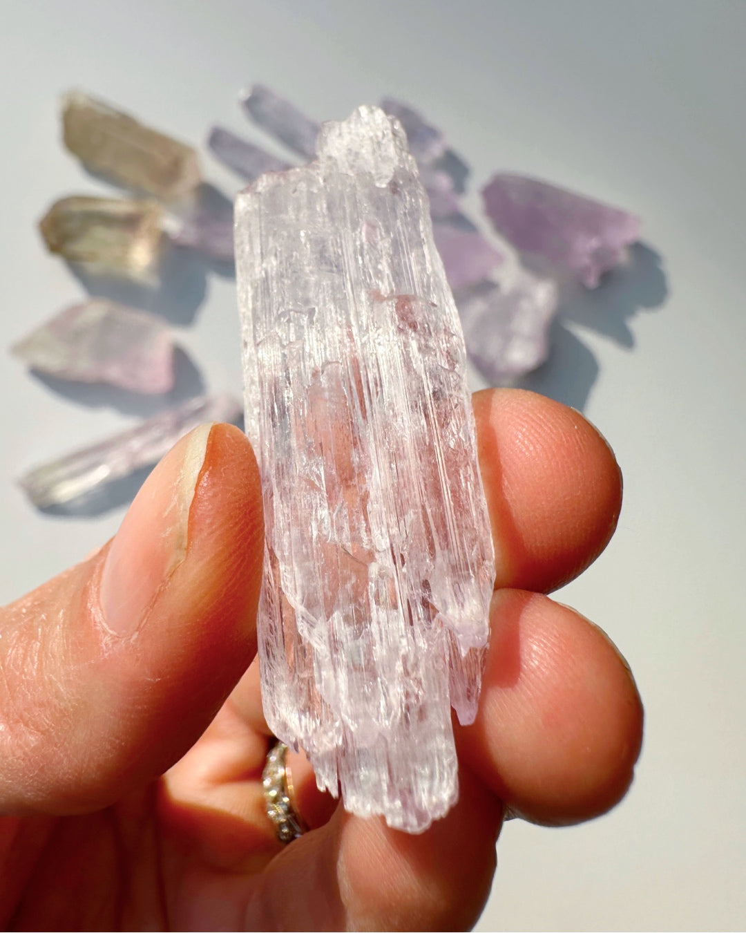 Raw Kunzite - Baltic Mermaid