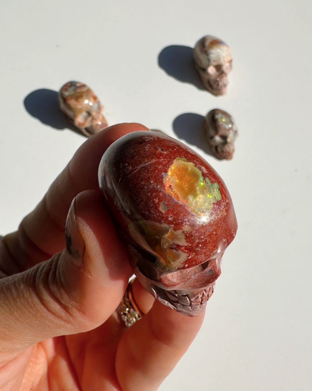 Cantera Opal Skull - Baltic Mermaid