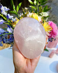 Rose Quartz Freeform - C - Baltic Mermaid