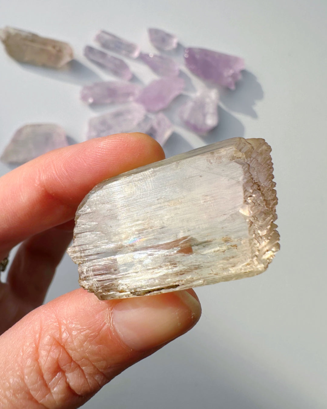 Raw Kunzite - Baltic Mermaid