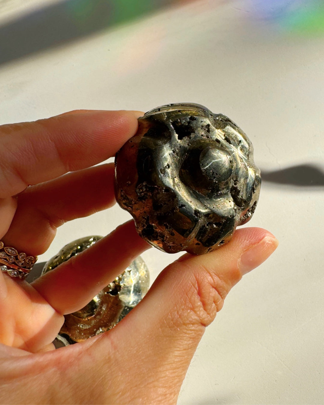 Pyrite Pumpkin - Baltic Mermaid