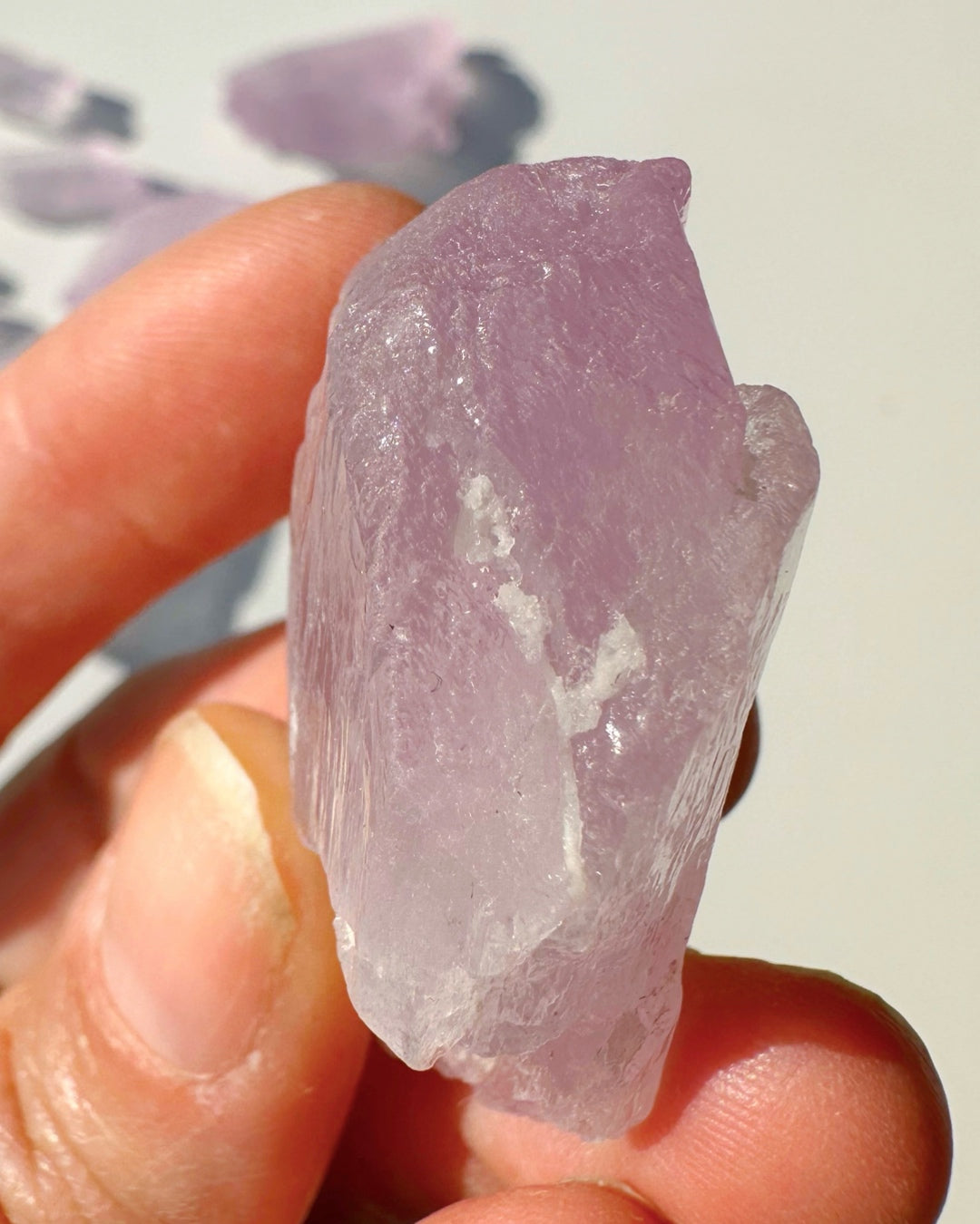 Raw Kunzite - Baltic Mermaid