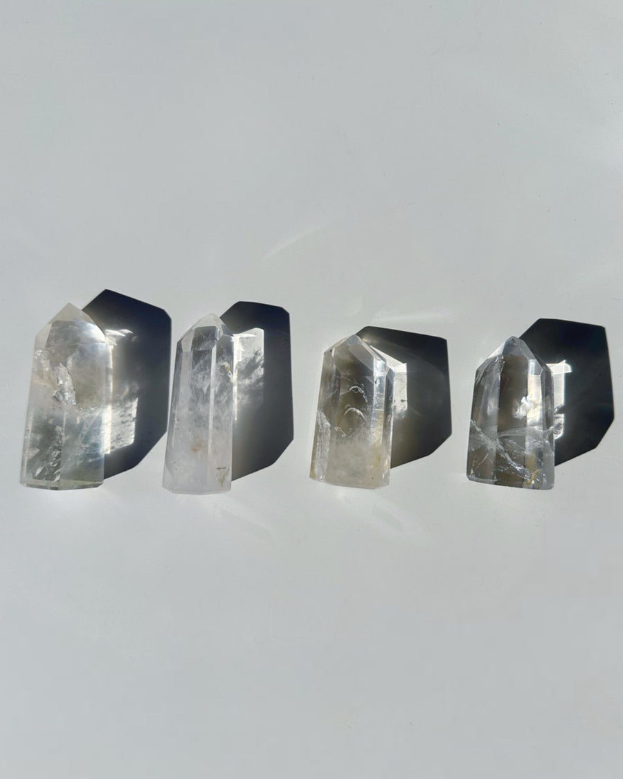 Clear Quartz Towers - Small