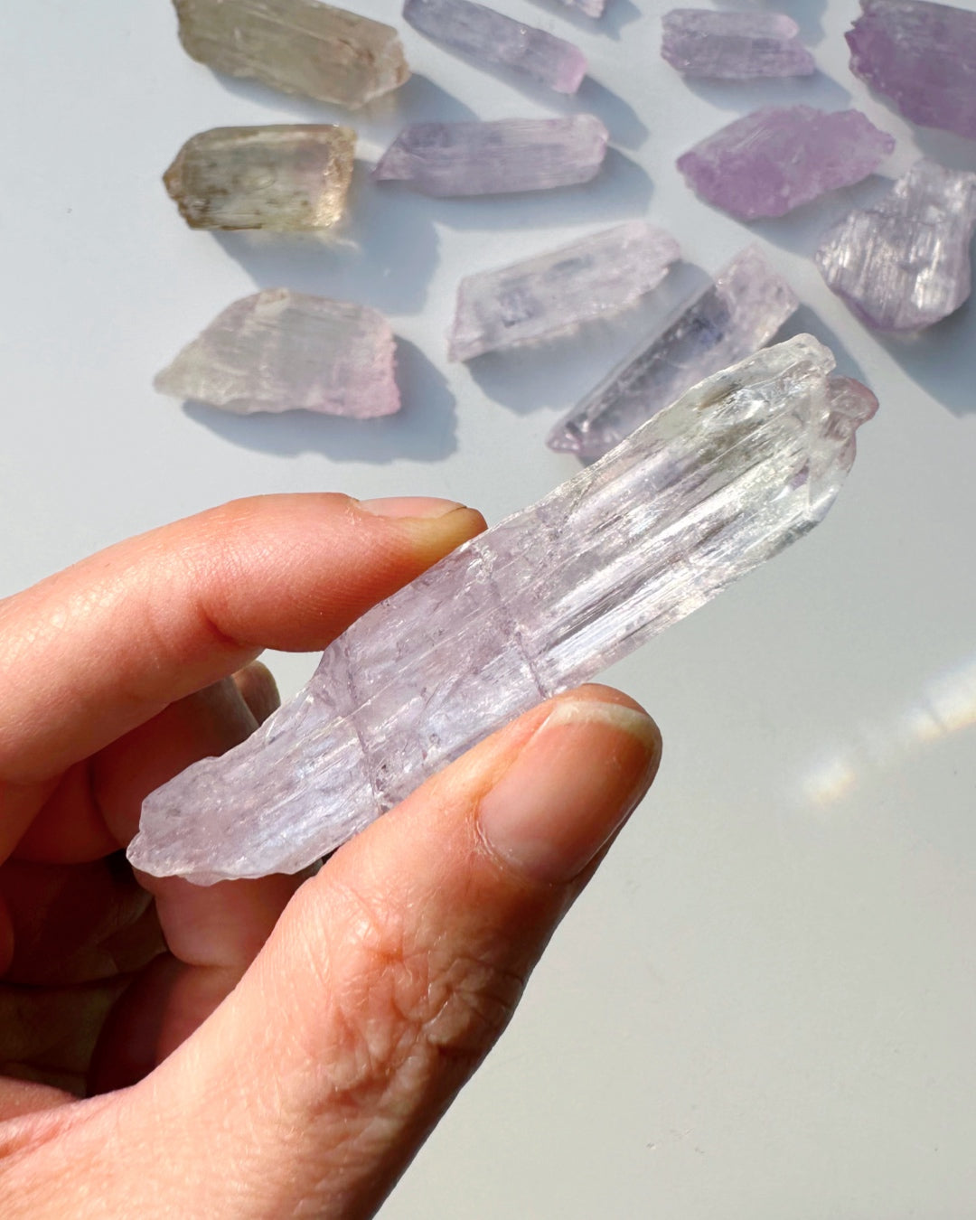 Raw Kunzite - Baltic Mermaid