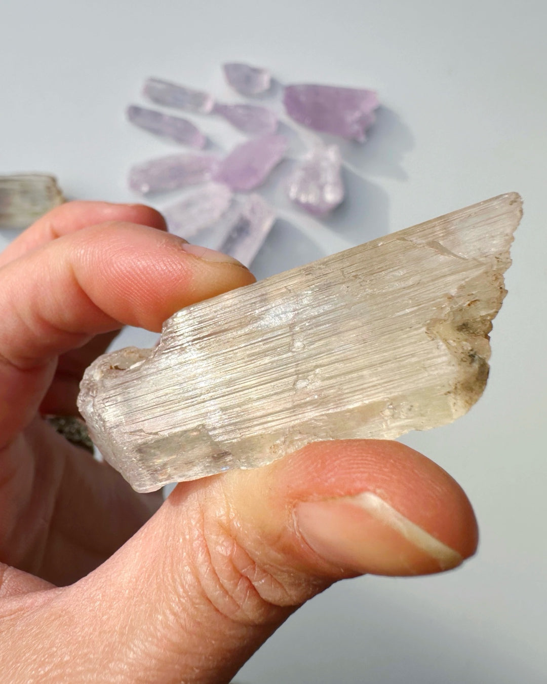 Raw Kunzite - Baltic Mermaid