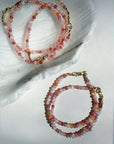 “Sunset Sorbet” - Gemstone & 14k Gold Filled Candy Bracelet Baltic Mermaid