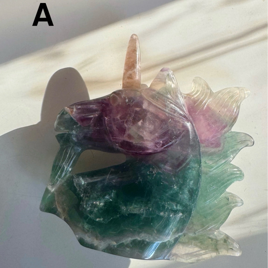 Fluorite Unicorn - Baltic Mermaid