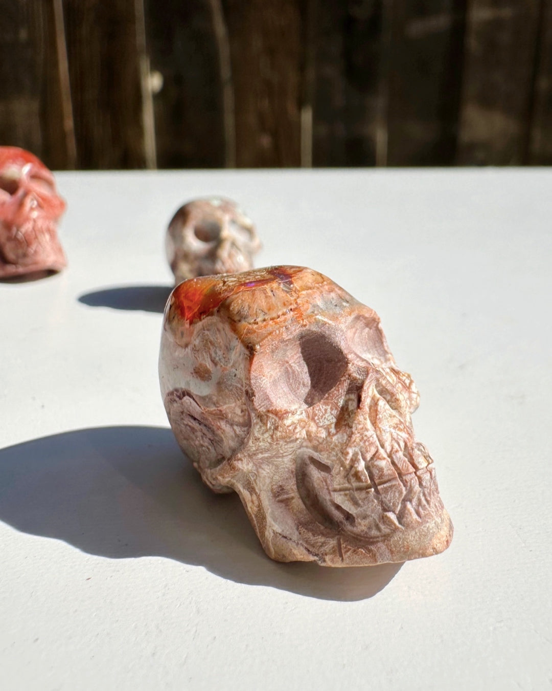 Cantera Opal Skull - Baltic Mermaid