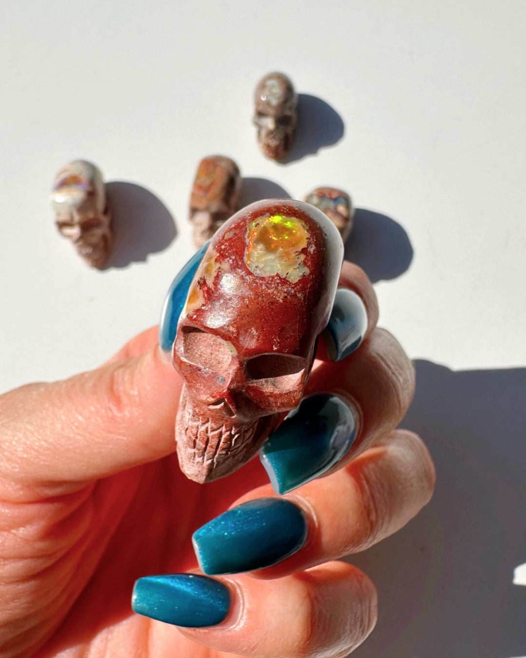 Cantera Opal Skull - Baltic Mermaid