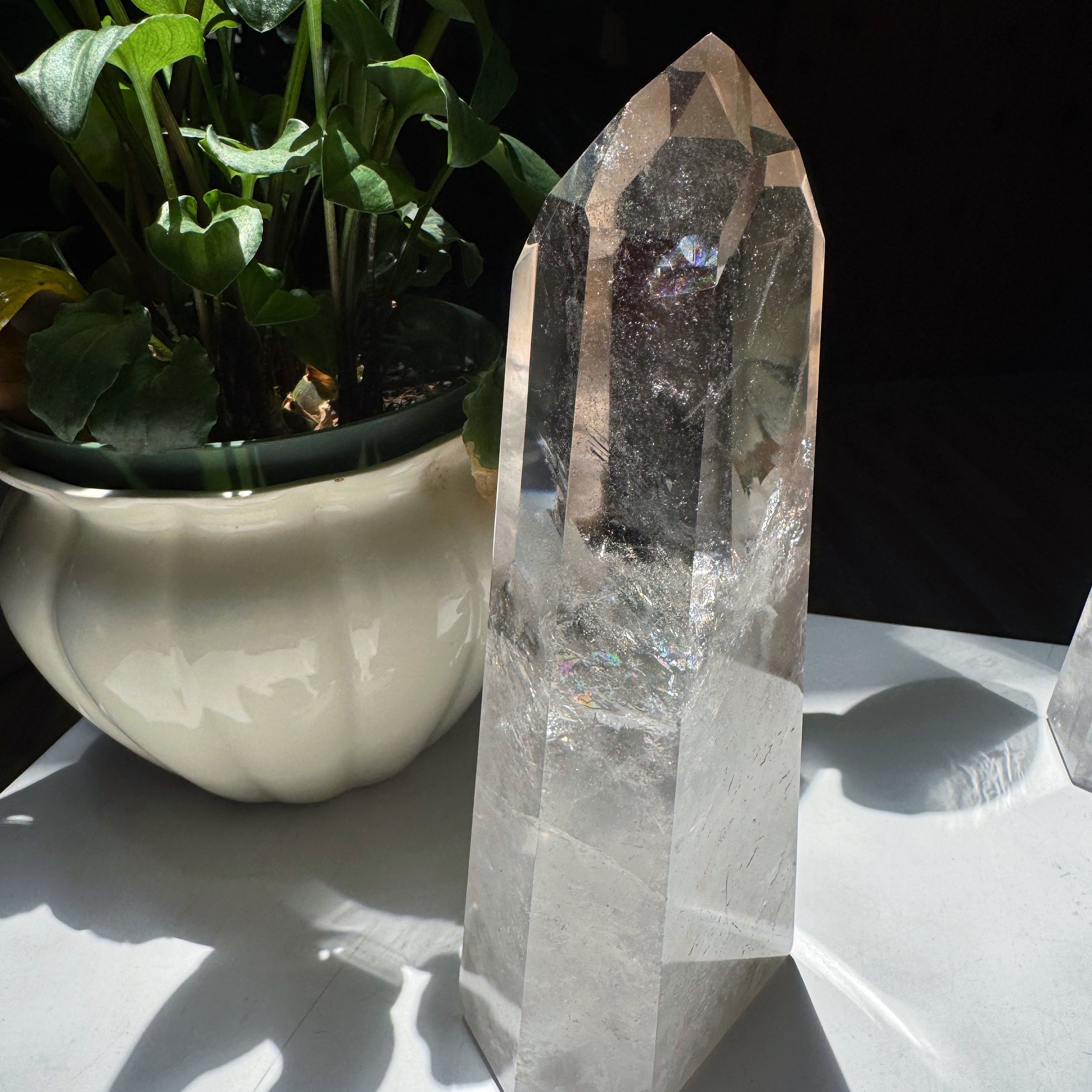 Large Smoky Quartz Tower from Brazil - AAA Baltic Mermaid