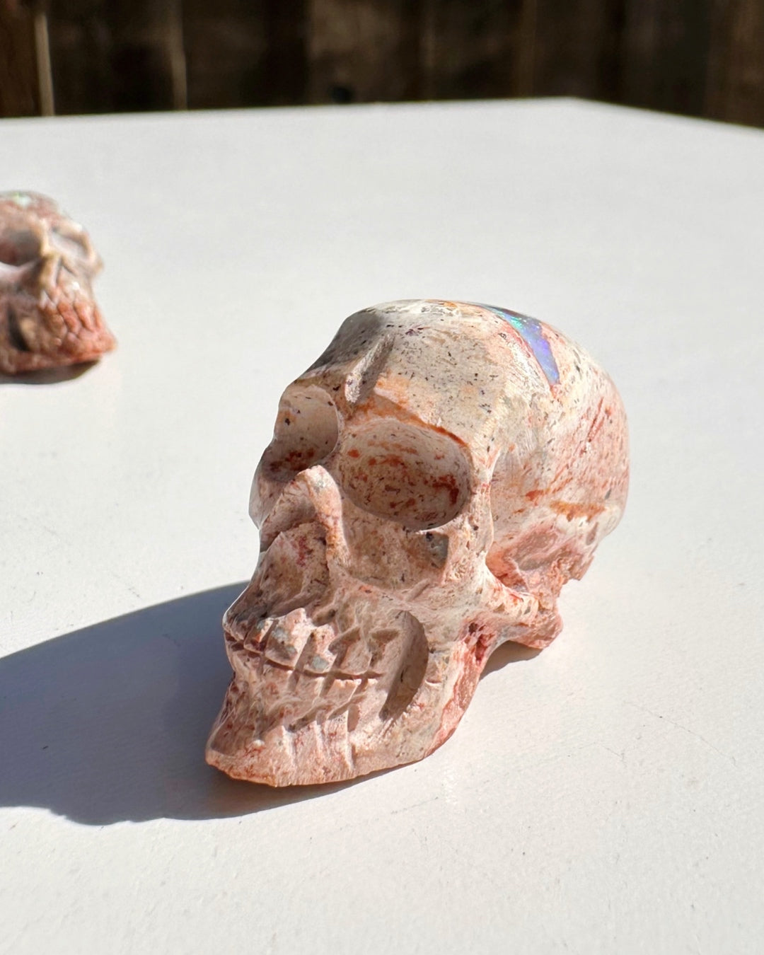 Cantera Opal Skull - Baltic Mermaid