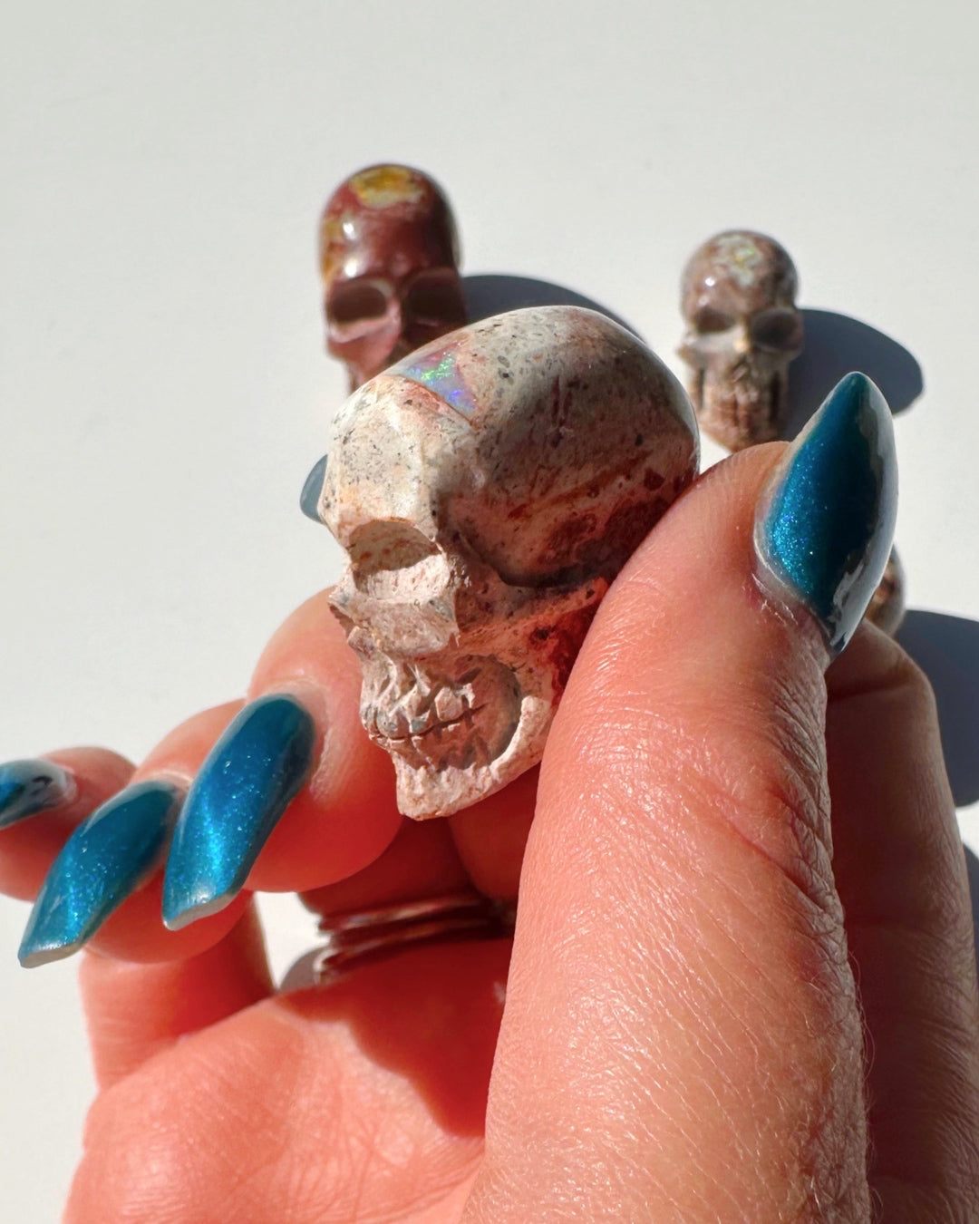 Cantera Opal Skull - Baltic Mermaid