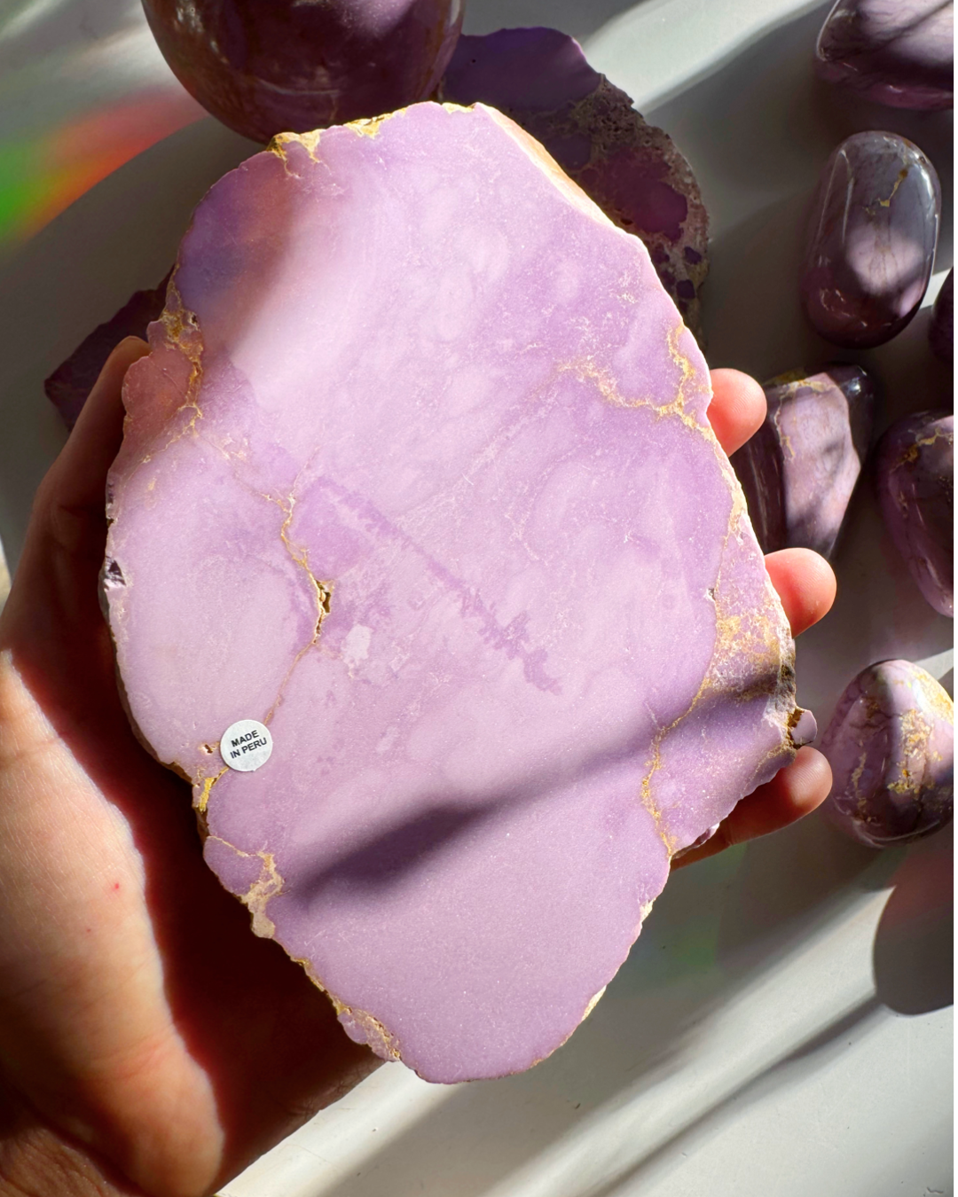 Phosphosiderite Slab - AAA - Baltic Mermaid