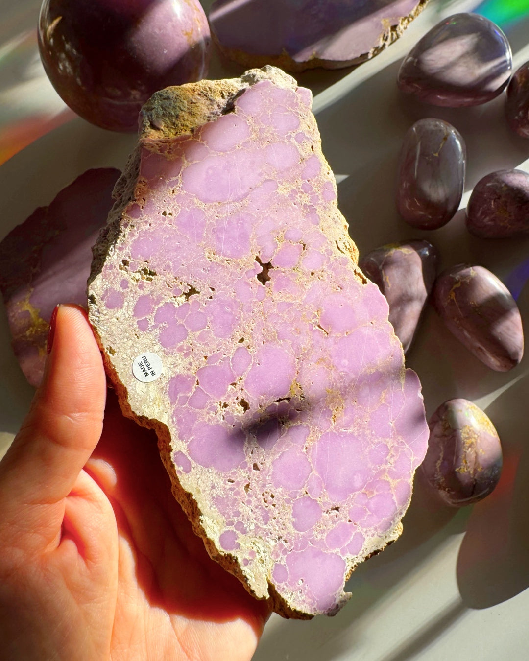 Phosphosiderite Slab - AAA - Baltic Mermaid