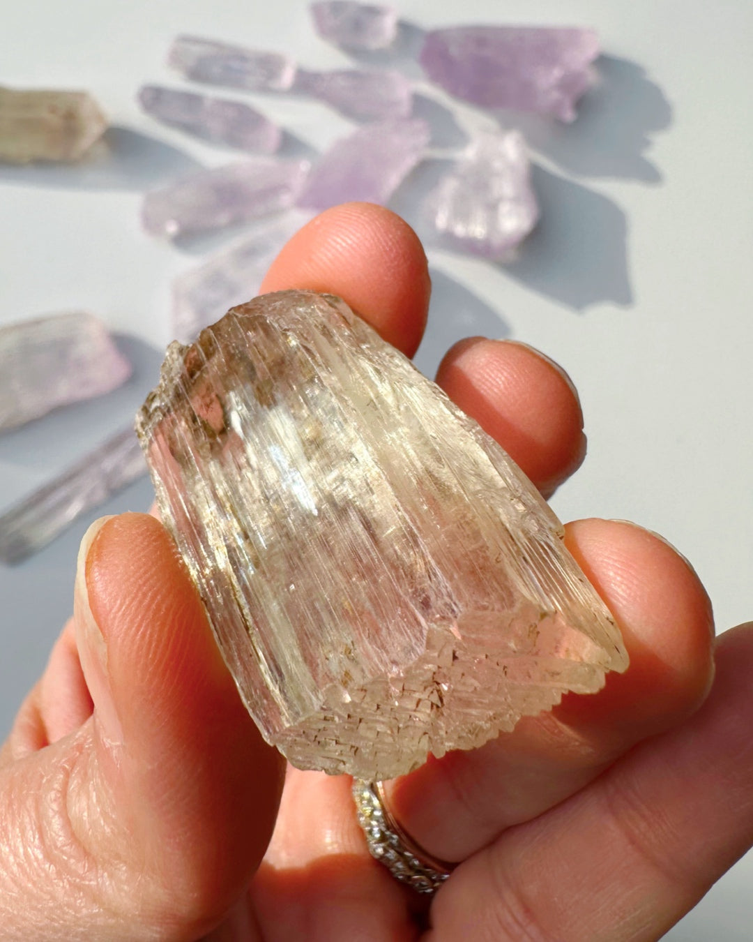 Raw Kunzite - Baltic Mermaid
