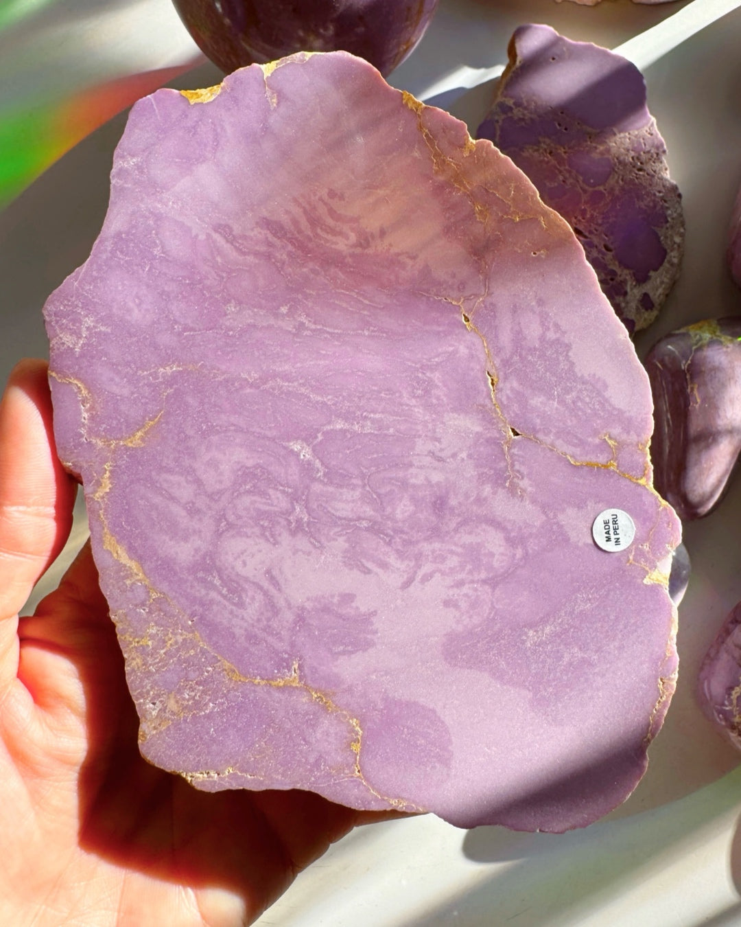 Phosphosiderite Slab - AAA - Baltic Mermaid