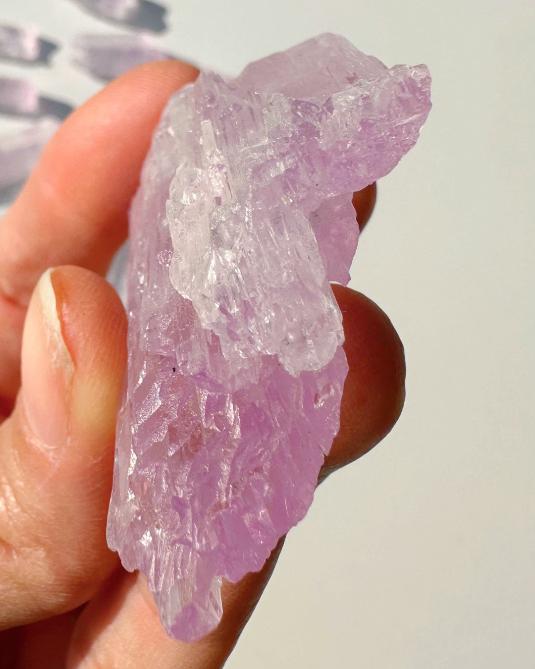 Raw Kunzite - Baltic Mermaid