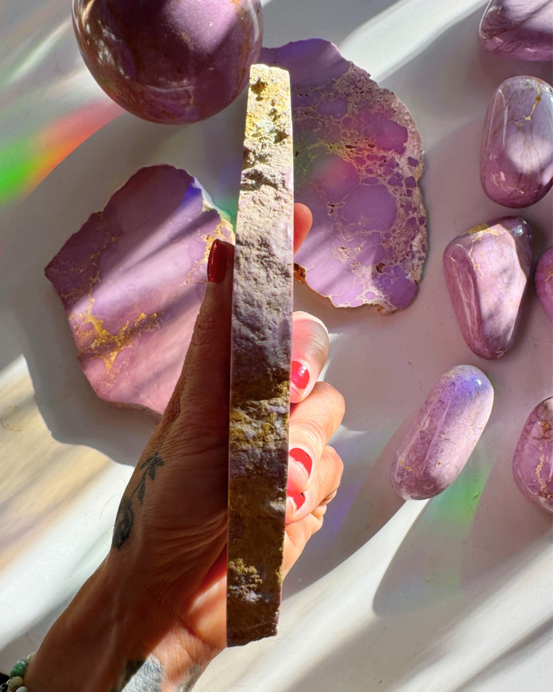 Phosphosiderite Slab - AAA - Baltic Mermaid