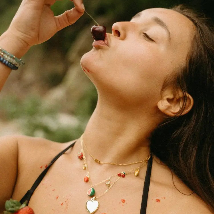 “Fruity” Charm Necklace Baltic Mermaid