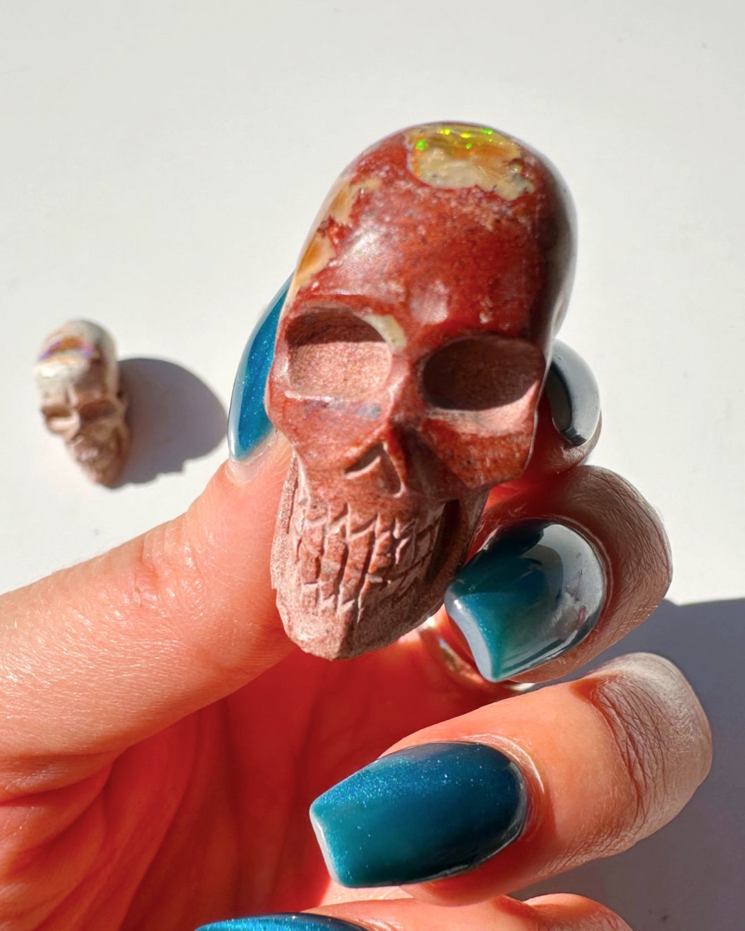 Cantera Opal Skull - Baltic Mermaid